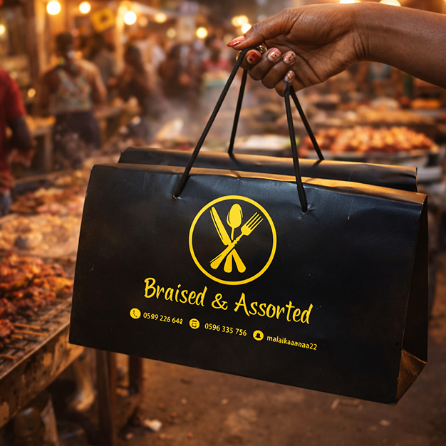 Brown Card 180gsm — Freedom Taste bag