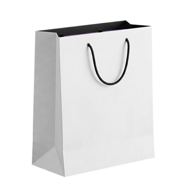 White Chromo Coat paper bag